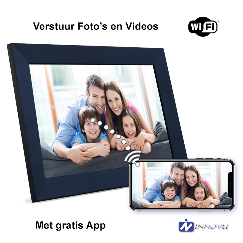 neus goedkoop subtiel FELIA WiFi digitaal fotolijstje 8 inch. beste grote internet fotolijst  aanbieding. cloud digitale fotolijst. photoframe | Innovu webshop