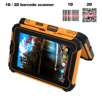 Rocky II - Ruggedized Tablet 1D en 2D scanner