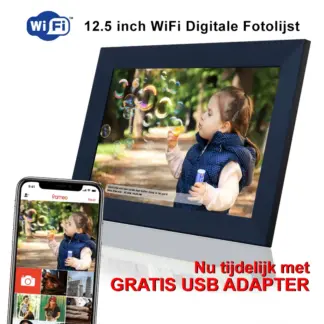 Felia WiFi digitale fotolijst met gratis usb adapter